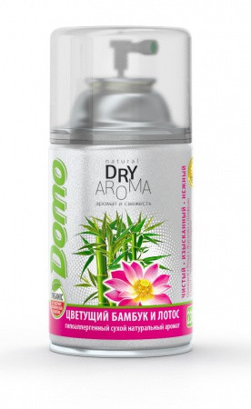 DOMO DRY AROMA Натур. аромат. Цветущий бамбук и лотос для диспенсера 250мл