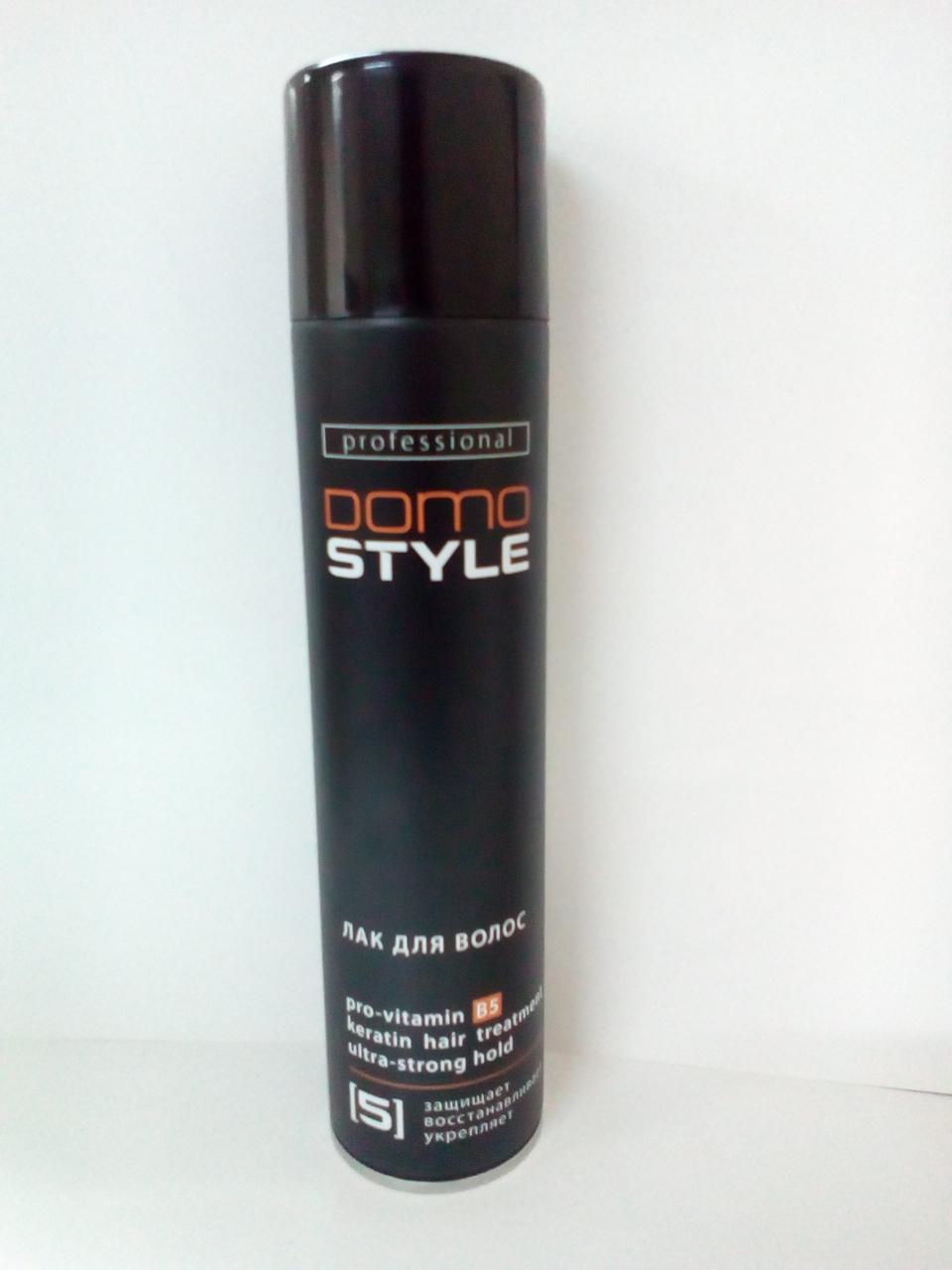 DOMO Лак для волосся Style ультрасильна фіксація 300мл*12