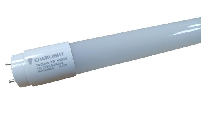 Лампа трубчатая светодиодная ENERLIGHT T8 glass 9Вт 4500K G13 * 30 * (840)