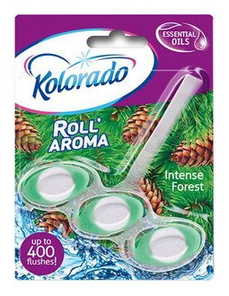 KOLORADO Брусок туалетний Roll Aroma, INTENSE FOREST 3шт*24/ WCRA 01