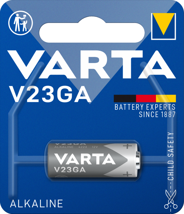 Батарейка VARTA V 23 GA BLI 1 ALKALINE * (628)