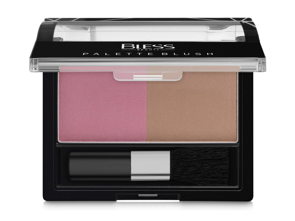 Bless cosmetics Рум'яна подвійні Pallete Blush № 4 6шт/уп