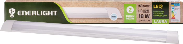 Світильник стельовий світлодіодний  ENERLIGHT LAURA 18Вт 6500К *20*(182)