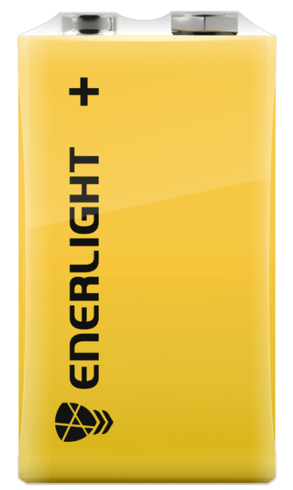 Батарейка ENERLIGHT Super Power 6F22 FOL 1*12*288 / 80220201*(215)