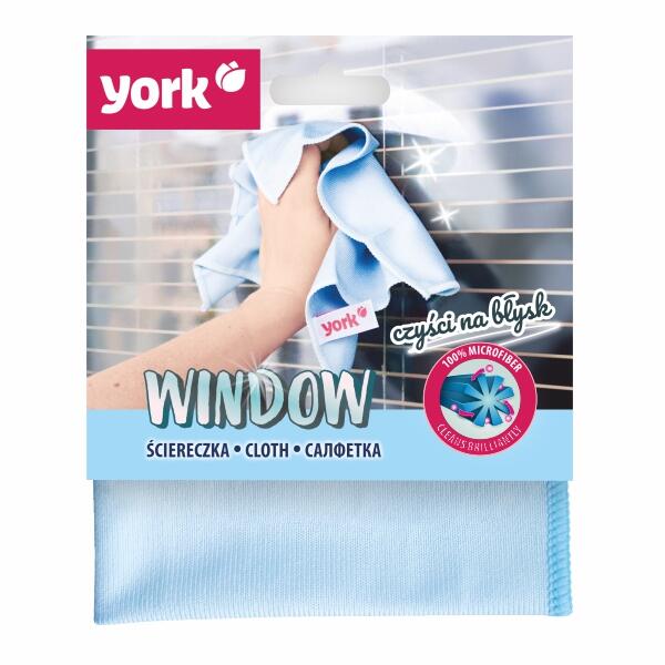 YORK 2615 Губка из микрофибры для окон WINDOW *40