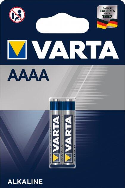 Батарейка  VARTA AAAA BLI2 ALKALINE*10*(223)