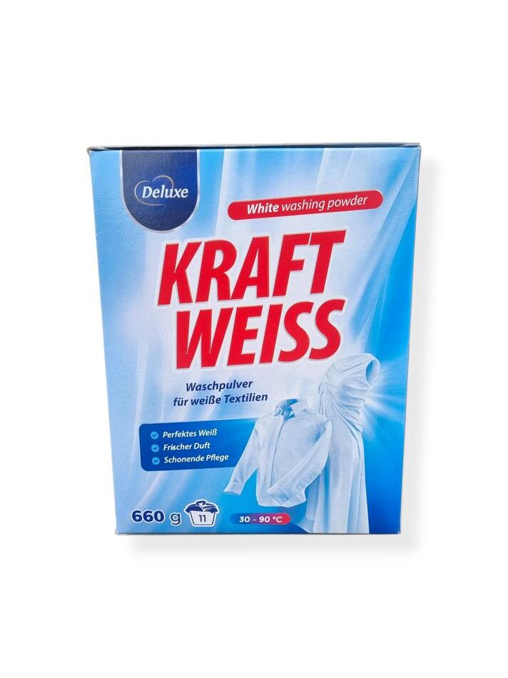 Deluxe Enzo Kraft Weiss порошок з відбілювачем  660г