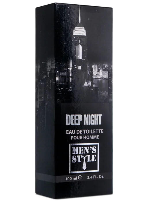 Туалетна вода чол.99 "Men`s style" - "Deep night" 100мл