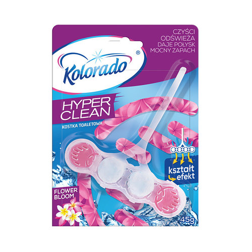 KOLORADO Брусок туалетний Hyper Clean Flower Bloom 1шт 45г*24