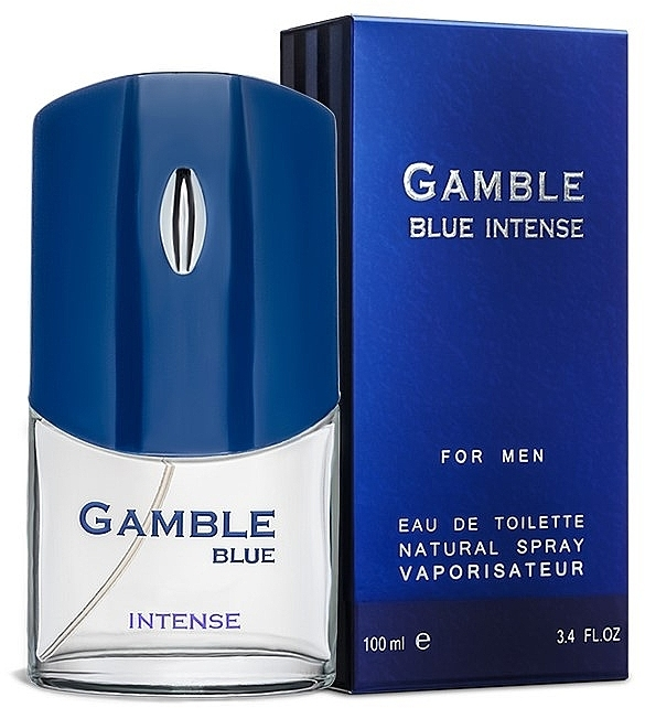 Туалетная вода чел. "Gamble blue intense" 100 мл*10