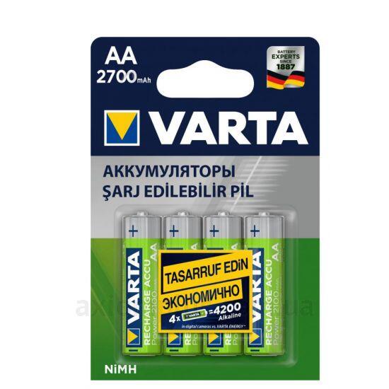 Акумулятор VARTA ACCU AA2600mAh BLI 2 NI-MH (937)