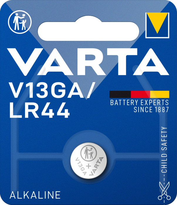 Батарейка VARTA V 13 GA BLI 1 ALKALINE * (641)