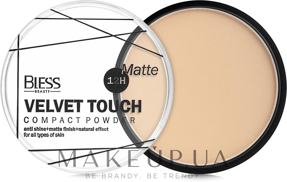 Bless cosmetics Пудра Velvet Touch колір №104 6шт/уп