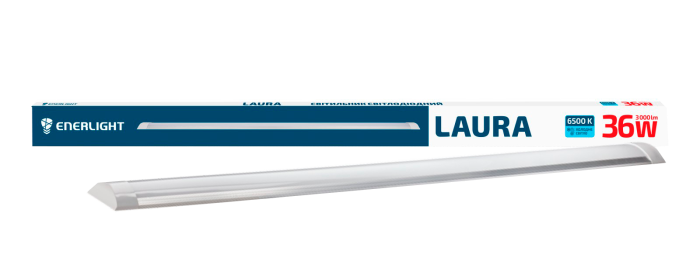 Светильник потолочный светодиодный ENERLIGHT LAURA 36Вт 6500К * 20 * (205)