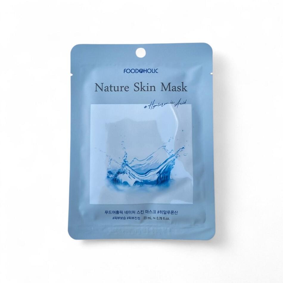 Маска тканинна для обличчя FOODAHOLIС SKIN з гіалуроновою кислотою 23 мл