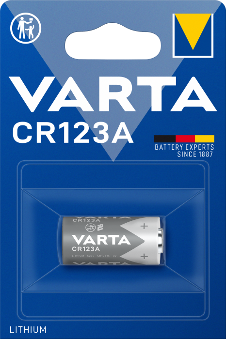 Батарейка VARTA PHOTO CR 123A BLI 1 * 10 * (280)