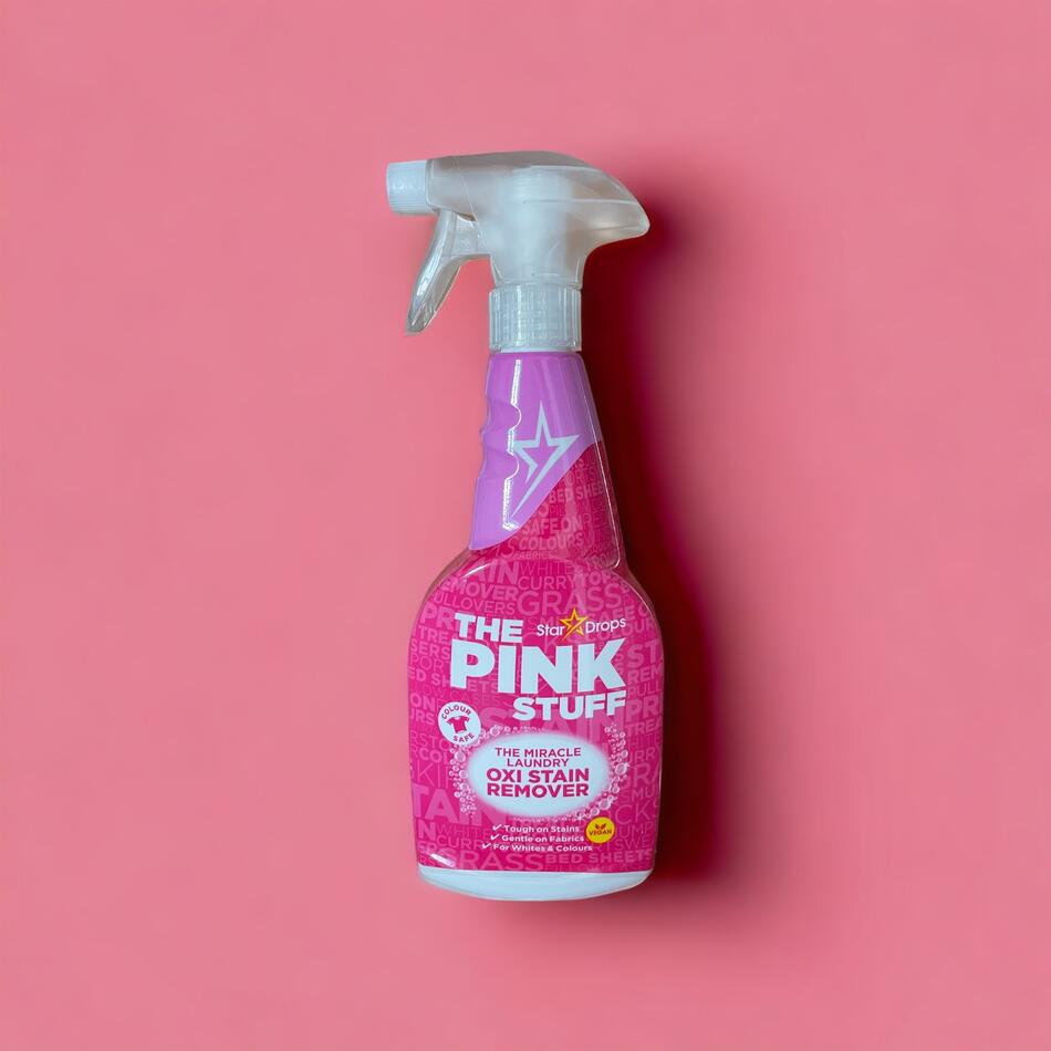 Pink Stuff Stain Remover Spray oxi спрей-плямовивідник для всіх типів тканин 500мл *8