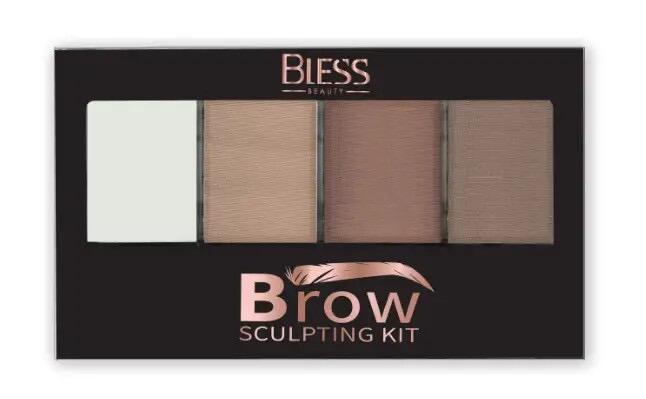 Bless Beauty Набор теней для бровей BROW SCULPTING KIT №2