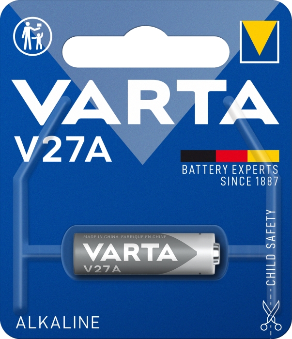Батарейка VARTA V 27 A BLI 1 ALKALINE * (009)