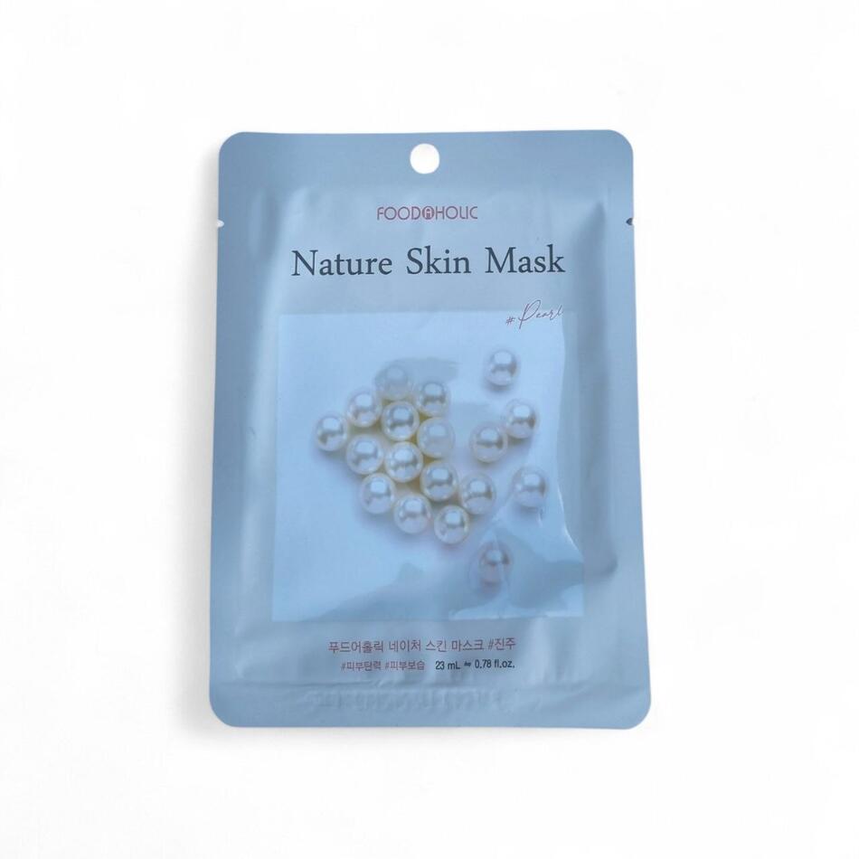 Маска тканинна для обличчя FOODAHOLIС SKIN з екстрактом перлів 23 мл
