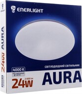 Світильник стельовий світлодіодний  ENERLIGHT AURA 24Вт 4000К*(278)