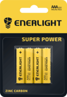 Батарейка ENERLIGHT Super Power AAA BLI 4*12*144 / 80030104*(086)
