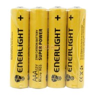 Батарейка ENERLIGHT Super Power AAA FOL 4*10*300 / 80030204*(116)