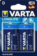 Батарейка  VARTA HIGH ENERGY/LONGLIFE POWER D BLI 2 ALKALINE*10*(237)