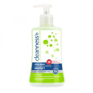 Cleanness + "Мыло-крем с бактерицидным эффектом Protect 310г