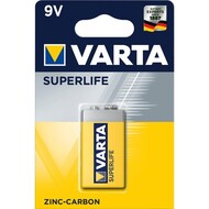 Батарейка VARTA SUPERLIFE 6F22 BLI 1 ZINK-CARBON