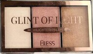 Bless cosmetics Хайлайтер тріо GLINT OF LIGHT № 04 6шт/уп