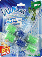 Туалетний блок для унітазу Wellnax - 2 ECO Сосна 2х57 гр.