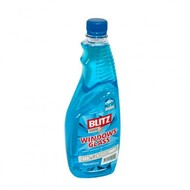 Рідина для миття скла "BLITZ Crystal" Aquablue (ПЕТ пляшка запаска) 0,5л*18
