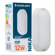 Світильник світлодіодний ENERLIGHT NIKA  12Вт 5000К IP65*50*(797)